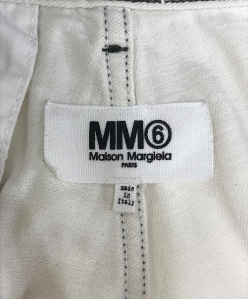 MM6（エムエムシックス）MM6 (エムエムシックス) パンツ ホワイト サイズ:42の古着・服飾アイテム