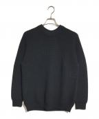 BATONERバトナ―）の古着「SIGNATURE CREW NECK」｜ブラック