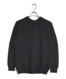BATONER（バトナ―）の古着「SIGNATURE CREW NECK」｜ブラック