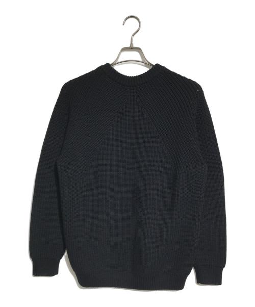 BATONER（バトナ―）BATONER (バトナ―) SIGNATURE CREW NECK ブラック サイズ:2の古着・服飾アイテム