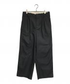 Abelia Edoward gouchaアベリア エドワード ゴウチャ）の古着「Baseball Slacks」｜ブラック