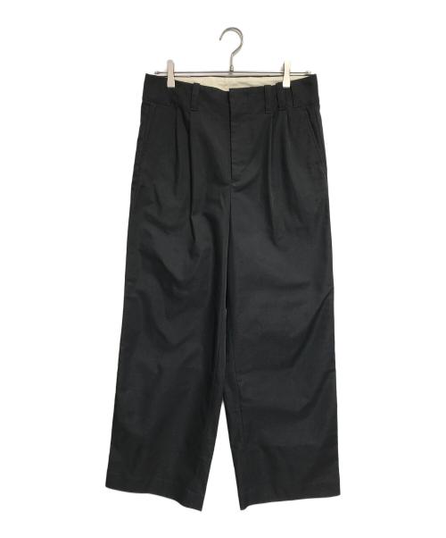 Abelia Edoward goucha（アベリア エドワード ゴウチャ）Abelia Edoward goucha (アベリア エドワード ゴウチャ) Baseball Slacks ブラック サイズ:3の古着・服飾アイテム