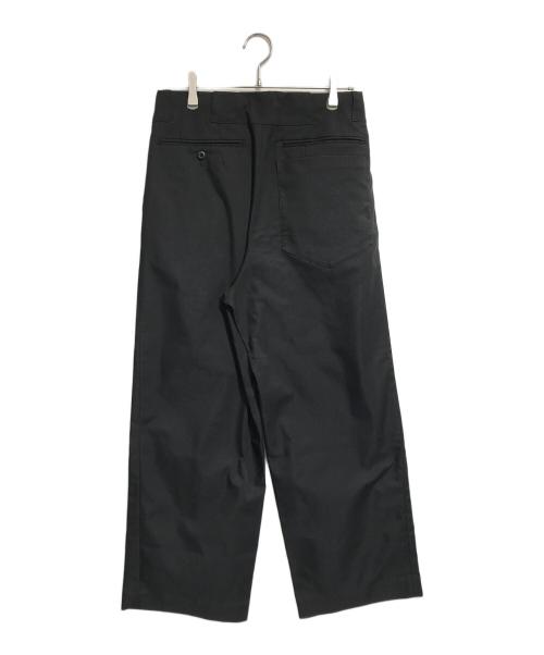 Abelia Edoward goucha（アベリア エドワード ゴウチャ）Abelia Edoward goucha (アベリア エドワード ゴウチャ) Baseball Slacks ブラック サイズ:3の古着・服飾アイテム