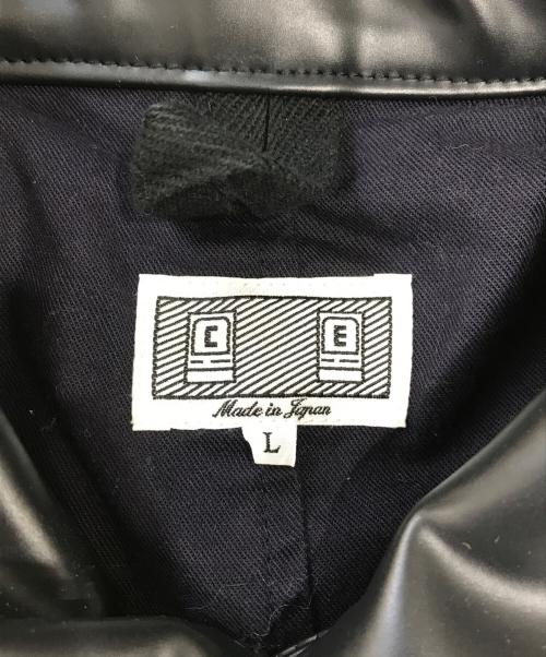 C.E（シーイー）C.E (シーイー) RUBBER COAT ブラック サイズ:Lの古着・服飾アイテム