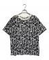 Y's for men（ワイズフォーメン）の古着「総柄Tシャツ」｜ブラック