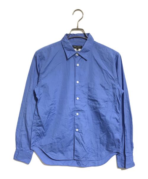 COMME des GARCONS HOMME PLUS（コムデギャルソンオムプリュス）COMME des GARCONS HOMME PLUS (コムデギャルソンオムプリュス) プレーンシャツ ブルー サイズ:XSの古着・服飾アイテム
