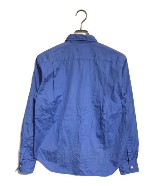 COMME des GARCONS HOMME PLUS（コムデギャルソンオムプリュス）COMME des GARCONS HOMME PLUS (コムデギャルソンオムプリュス) プレーンシャツ ブルー サイズ:XSの古着・服飾アイテム
