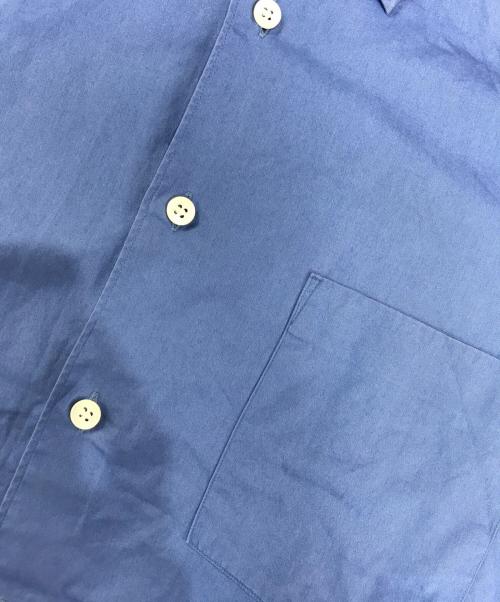 COMME des GARCONS HOMME PLUS（コムデギャルソンオムプリュス）COMME des GARCONS HOMME PLUS (コムデギャルソンオムプリュス) プレーンシャツ ブルー サイズ:XSの古着・服飾アイテム