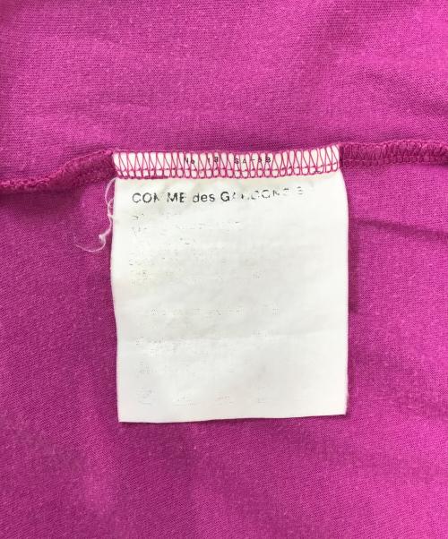 COMME des GARCONS SHIRT（コムデギャルソンシャツ）COMME des GARCONS SHIRT (コムデギャルソンシャツ) 裾ドッキングTシャツ パープル サイズ:Mの古着・服飾アイテム