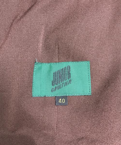 JUNIOR GAULTIER（ジュニアゴルチエ）JUNIOR GAULTIER (ジュニアゴルチエ) ジャンパースカート ブラウン サイズ:40の古着・服飾アイテム