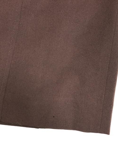 JUNIOR GAULTIER（ジュニアゴルチエ）JUNIOR GAULTIER (ジュニアゴルチエ) ジャンパースカート ブラウン サイズ:40の古着・服飾アイテム
