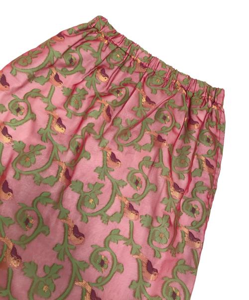 tricot COMME des GARCONS（トリココムデギャルソン）tricot COMME des GARCONS (トリココムデギャルソン) 総柄スカート レッド サイズ:表記なしの古着・服飾アイテム