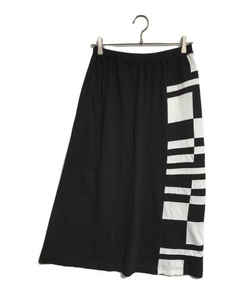 COMME des GARCONS（コムデギャルソン）COMME des GARCONS (コムデギャルソン) パッチワークスカート ブラック サイズ:表記なしの古着・服飾アイテム