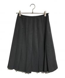 robe de chambre（ローブドシャンブル）の古着「00’s プリーツスカート」｜グレー