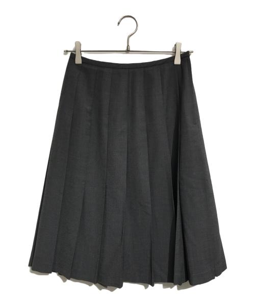 robe de chambre（ローブドシャンブル）robe de chambre (ローブドシャンブル) 00’s プリーツスカート グレー サイズ:Mの古着・服飾アイテム