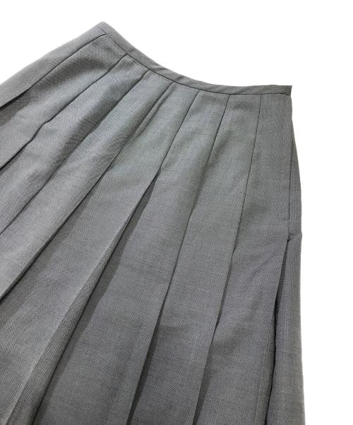 robe de chambre（ローブドシャンブル）robe de chambre (ローブドシャンブル) 00’s プリーツスカート グレー サイズ:Mの古着・服飾アイテム