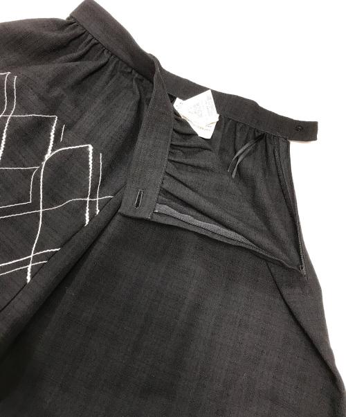 tricot COMME des GARCONS（トリココムデギャルソン）tricot COMME des GARCONS (トリココムデギャルソン) 切替スカート ブラック サイズ:Sの古着・服飾アイテム