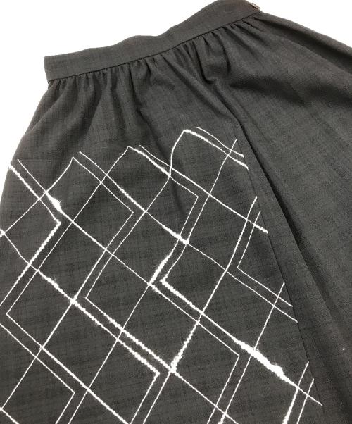 tricot COMME des GARCONS（トリココムデギャルソン）tricot COMME des GARCONS (トリココムデギャルソン) 切替スカート ブラック サイズ:Sの古着・服飾アイテム