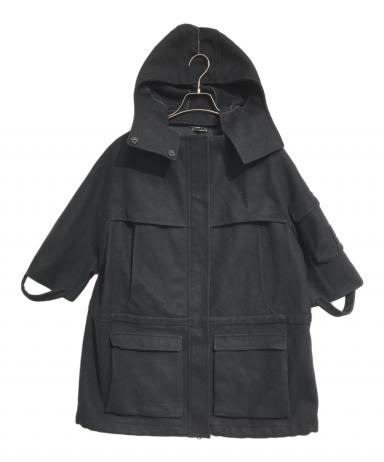 中古・古着通販】MIU MIU (ミュウミュウ) 00's 袖ロゴフーデッドコート