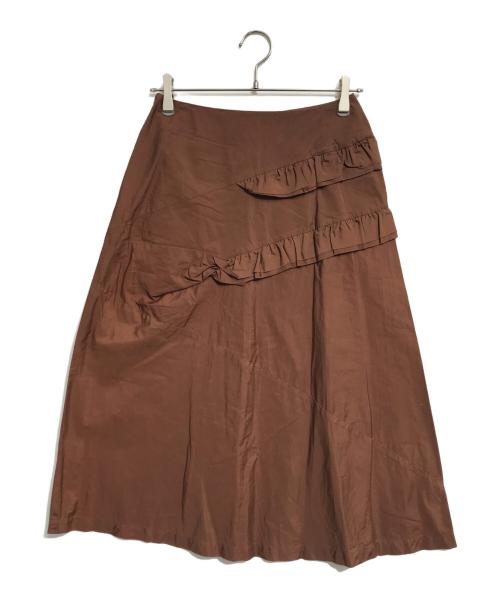 tricot COMME des GARCONS（トリココムデギャルソン）tricot COMME des GARCONS (トリココムデギャルソン) スカート ブラウン サイズ:Mの古着・服飾アイテム