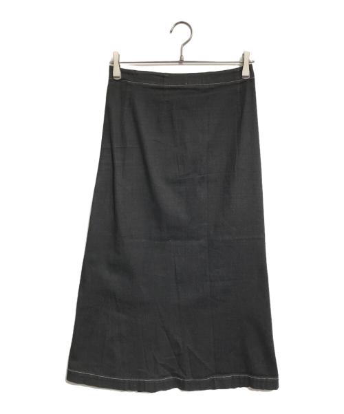 tricot COMME des GARCONS（トリココムデギャルソン）tricot COMME des GARCONS (トリココムデギャルソン) ラップスカート ブラック サイズ:Mの古着・服飾アイテム