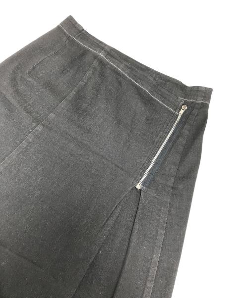 tricot COMME des GARCONS（トリココムデギャルソン）tricot COMME des GARCONS (トリココムデギャルソン) ラップスカート ブラック サイズ:Mの古着・服飾アイテム