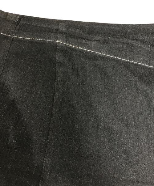 tricot COMME des GARCONS（トリココムデギャルソン）tricot COMME des GARCONS (トリココムデギャルソン) ラップスカート ブラック サイズ:Mの古着・服飾アイテム