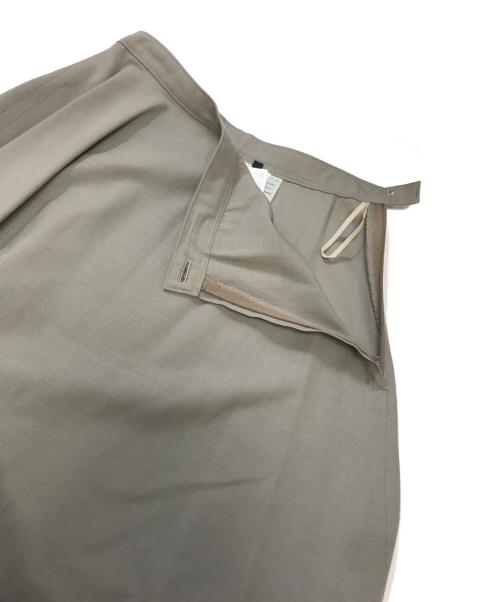 tricot COMME des GARCONS（トリココムデギャルソン）tricot COMME des GARCONS (トリココムデギャルソン) アシメロングスカート カーキ サイズ:Mの古着・服飾アイテム