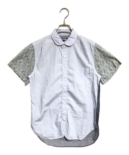 COMME des GARCONS JUNYA WATANABE MAN（コムデギャルソンジュンヤワタナベマン）COMME des GARCONS JUNYA WATANABE MAN (コムデギャルソンジュンヤワタナベマン) 切替シャツ ブルー サイズ:XSの古着・服飾アイテム
