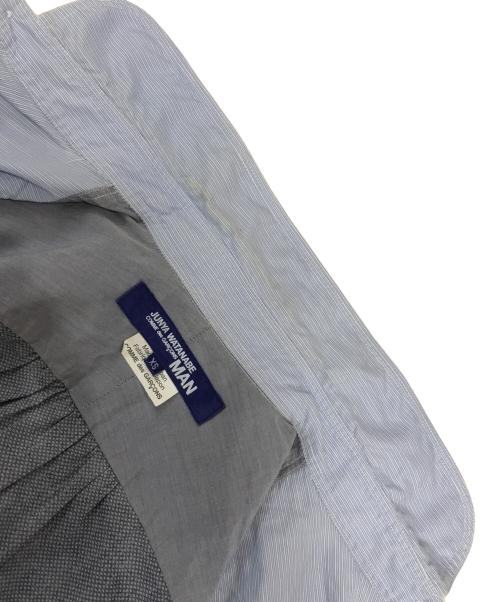 COMME des GARCONS JUNYA WATANABE MAN（コムデギャルソンジュンヤワタナベマン）COMME des GARCONS JUNYA WATANABE MAN (コムデギャルソンジュンヤワタナベマン) 切替シャツ ブルー サイズ:XSの古着・服飾アイテム