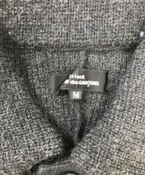 tricot COMME des GARCONS（トリココムデギャルソン）tricot COMME des GARCONS (トリココムデギャルソン) ニットジャケット ブラック サイズ:Mの古着・服飾アイテム