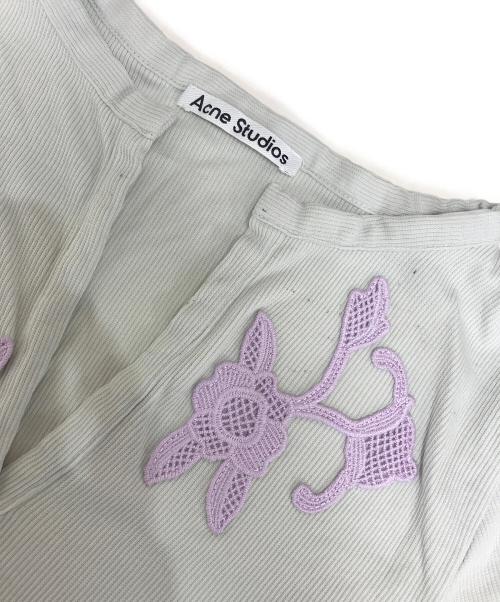 Acne studios（アクネ ストゥディオズ）Acne studios (アクネ ストゥディオズ) カットソー ブルー サイズ:Lの古着・服飾アイテム