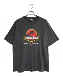 ムービーTシャツ（ムービーTシャツ）の古着「90s JURASSIC PARK(ジュラシック・パーク) ムービーTシャツ」｜ブラック