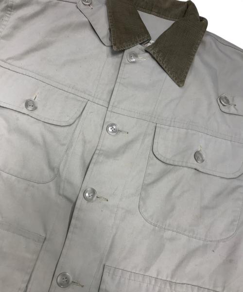 H.L.Leonard Rod Co.（H.L. レナード・ロッド・カンパニー）H.L.Leonard Rod Co. (H.L. レナード・ロッド・カンパニー) ワーデンジャケット ベージュ サイズ:40の古着・服飾アイテム