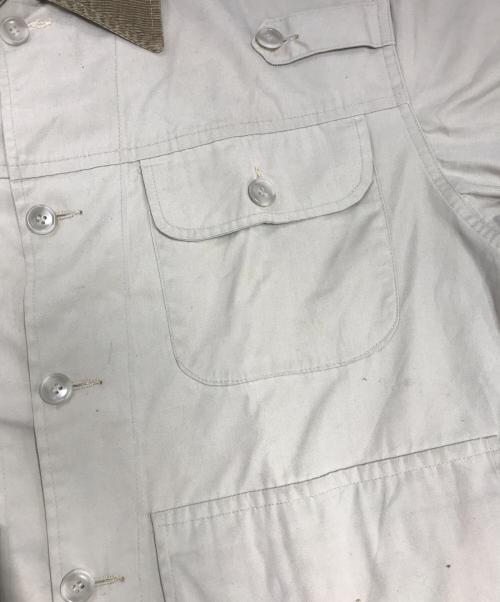 H.L.Leonard Rod Co.（H.L. レナード・ロッド・カンパニー）H.L.Leonard Rod Co. (H.L. レナード・ロッド・カンパニー) ワーデンジャケット ベージュ サイズ:40の古着・服飾アイテム