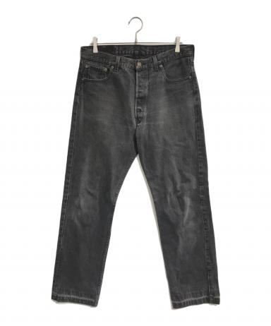 中古・古着通販】LEVI'S (リーバイス) 501後染めブラックデニム