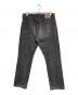 LEVI'S (リーバイス) 501後染めブラックデニム ブラック サイズ:W34 L34：16000円