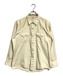LEE（リー）の古着「ウエスターナーシャツ」｜ベージュ