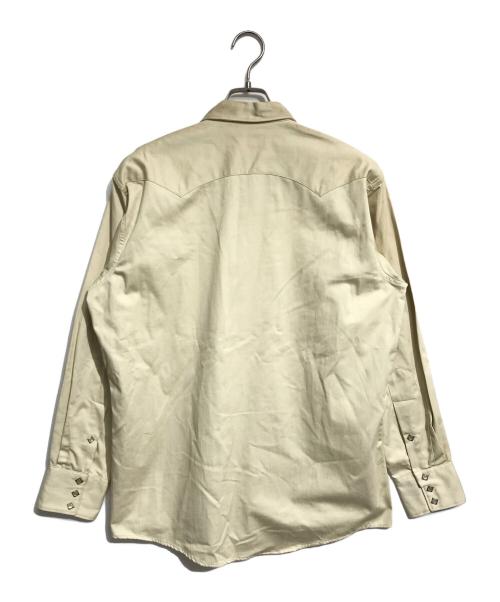 LEE（リー）LEE (リー) ウエスターナーシャツ ベージュ サイズ:16の古着・服飾アイテム