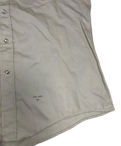 LEE（リー）LEE (リー) ウエスターナーシャツ ベージュ サイズ:16の古着・服飾アイテム