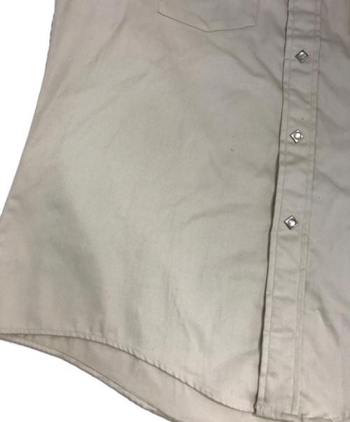 LEE（リー）LEE (リー) ウエスターナーシャツ ベージュ サイズ:16の古着・服飾アイテム