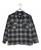PENDLETONペンドルトン）の古着「オンブレボードシャツ」｜ブラック