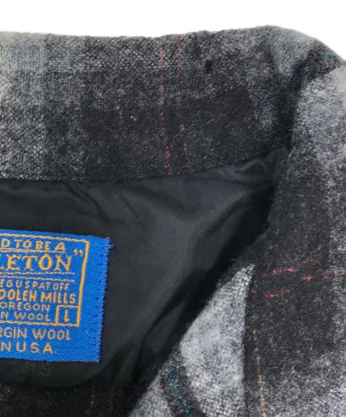 PENDLETON（ペンドルトン）PENDLETON (ペンドルトン) オンブレボードシャツ ブラック サイズ:Lの古着・服飾アイテム