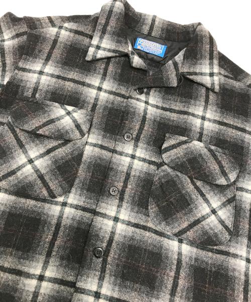 PENDLETON（ペンドルトン）PENDLETON (ペンドルトン) オンブレボードシャツ ブラック サイズ:Lの古着・服飾アイテム