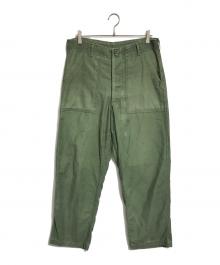 VINTAGE MILITARY（ヴィンテージ ミリタリー）の古着「US ARMY ベイカーパンツ」｜オリーブ