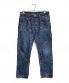 LEVI'Sリーバイス）の古着「501ギャラクティックウォッシュデニムパンツ」｜インディゴ