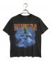 バンドTシャツ（バンドTシャツ）の古着「90s PANTERA(パンテラ) バンドTシャツ」｜ブラック
