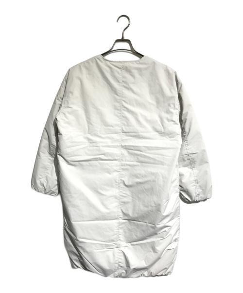 LOFT LABO（ロフトラボ）LOFT LABO (ロフトラボ) ノーカラーダウンジップコート ホワイト サイズ:1の古着・服飾アイテム