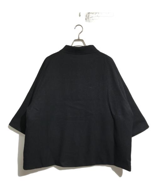 miffew（ミフュー）miffew (ミフュー) ケープダウンコート ブラック サイズ:2 未使用品の古着・服飾アイテム