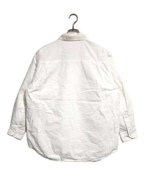 miffew（ミフュー）miffew (ミフュー) オーバーダウンシャツ ホワイト サイズ:1 未使用品の古着・服飾アイテム
